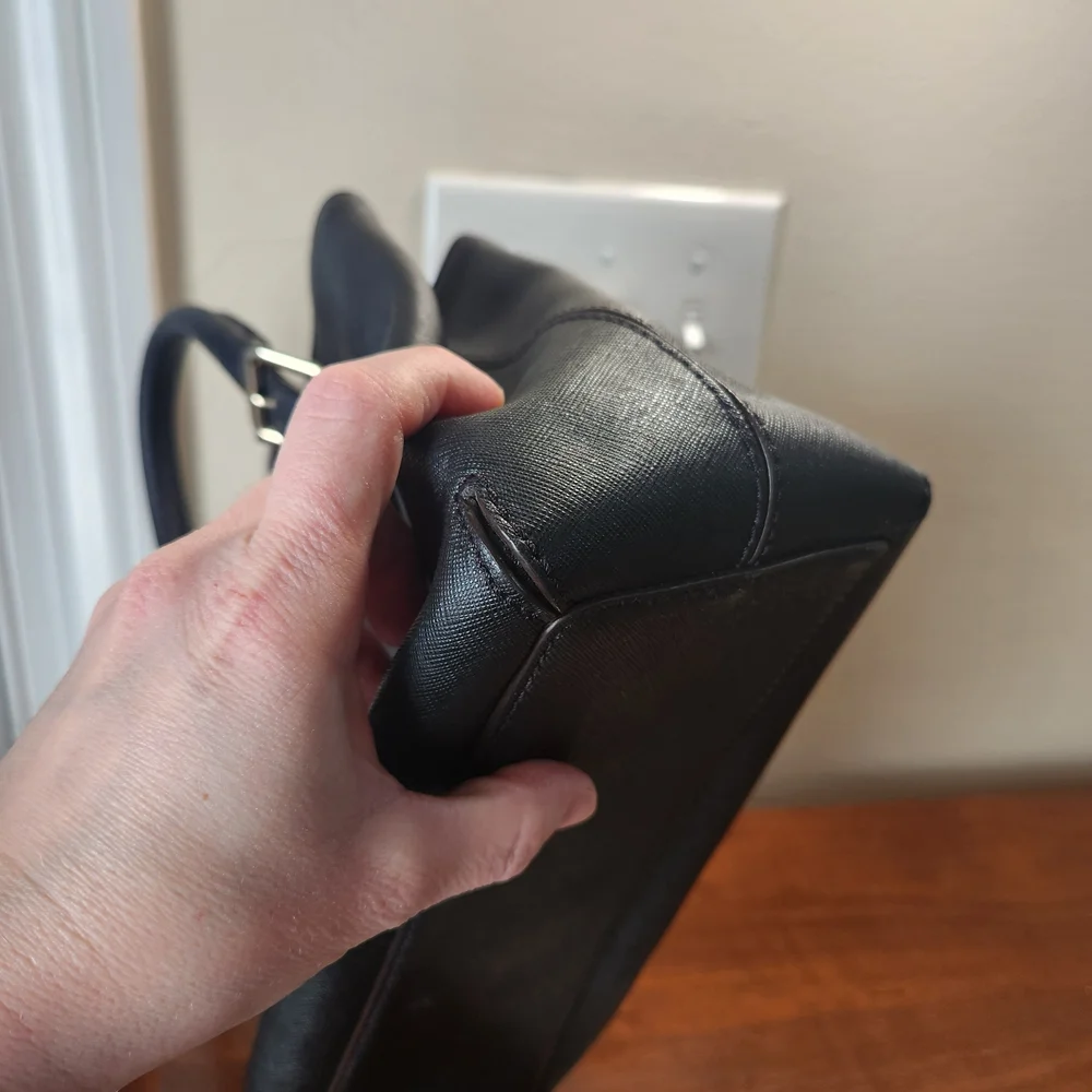 kate spade New York Black Saffiano Leather Handbag - Picture 4 of 15